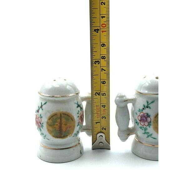 Vintage Salt and Pepper Shakers San Jacinto Monument Made‎ in Occupied Japan - Picture 9 of 9